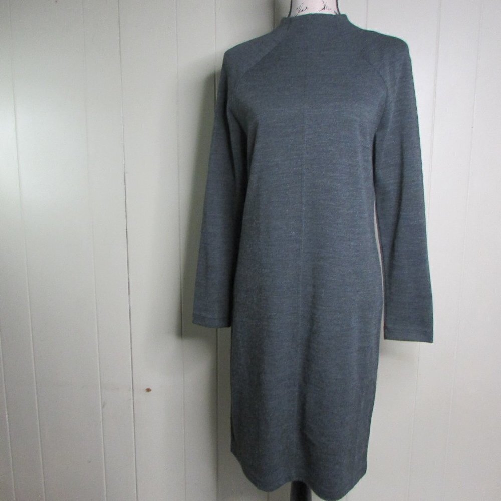 Lennie For Nina Leonard Dress S Gray Long Sleeve